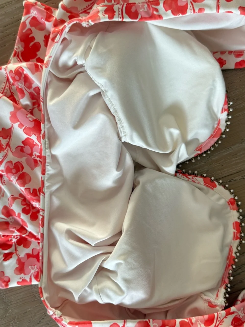 Floral Pink Puff-Sleeve One-Piece Swimsuit
